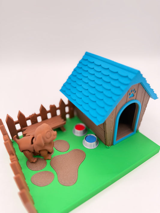 3D Printed Puppy Paradise Play Set