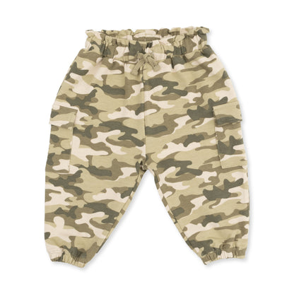 Camo French Terry - Fashion Cargo Pants