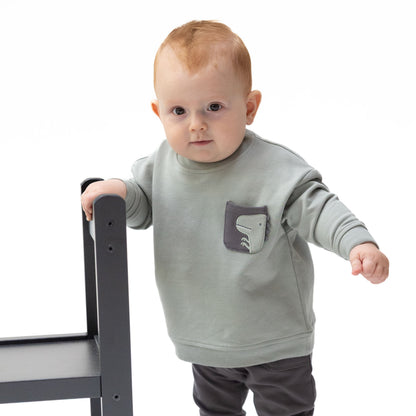 Dinos - Drop Sleeve Sweatshirt
