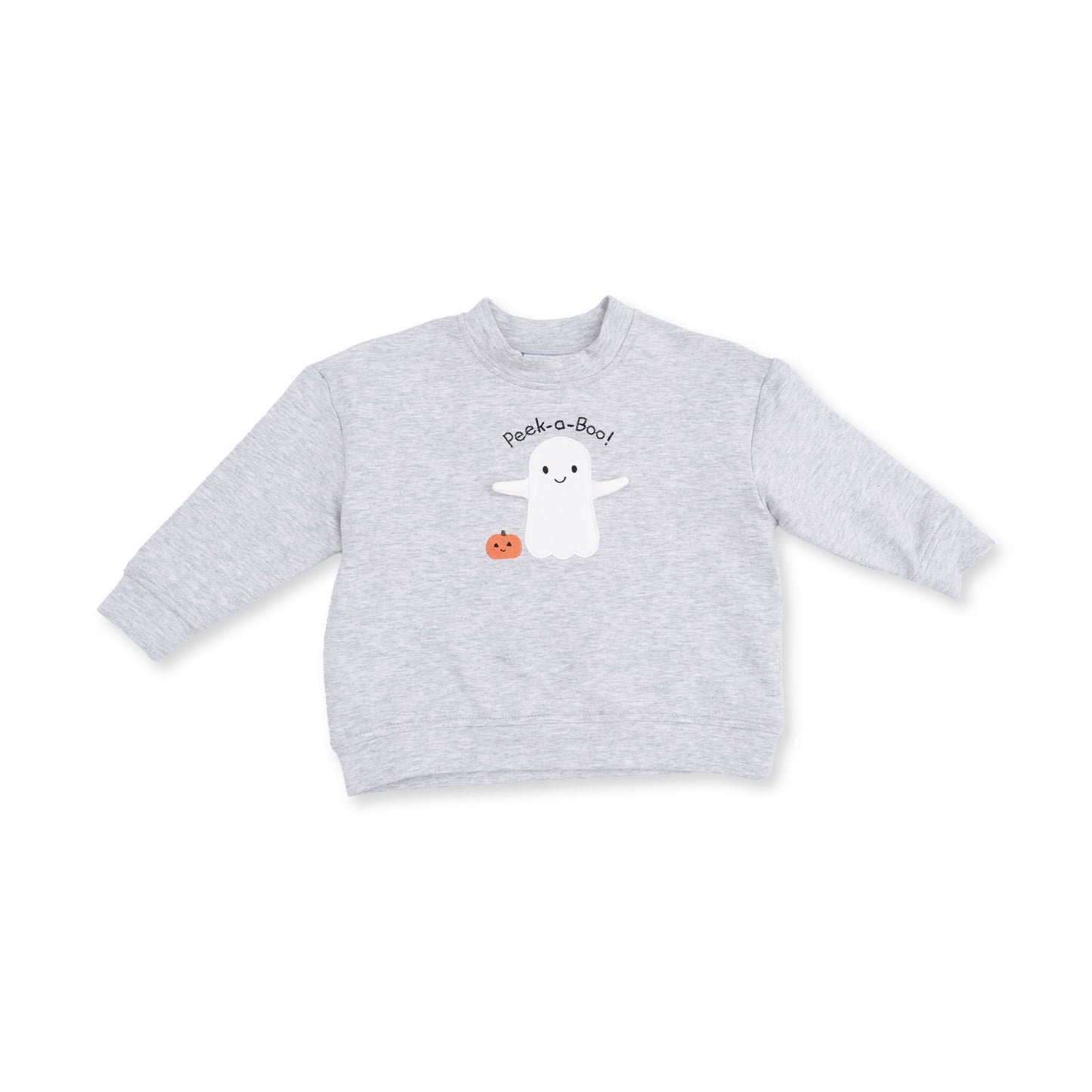 Ghosts - Gray Drop Sleeve Sweatshirt