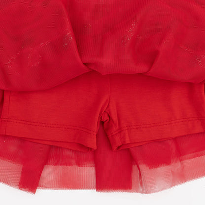 Christmas Lights Merry - Tutu Skirt with Bike Shorts