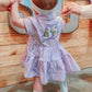 Mardi Gras Boot Dress Toddler - Cajun Cuties & Co