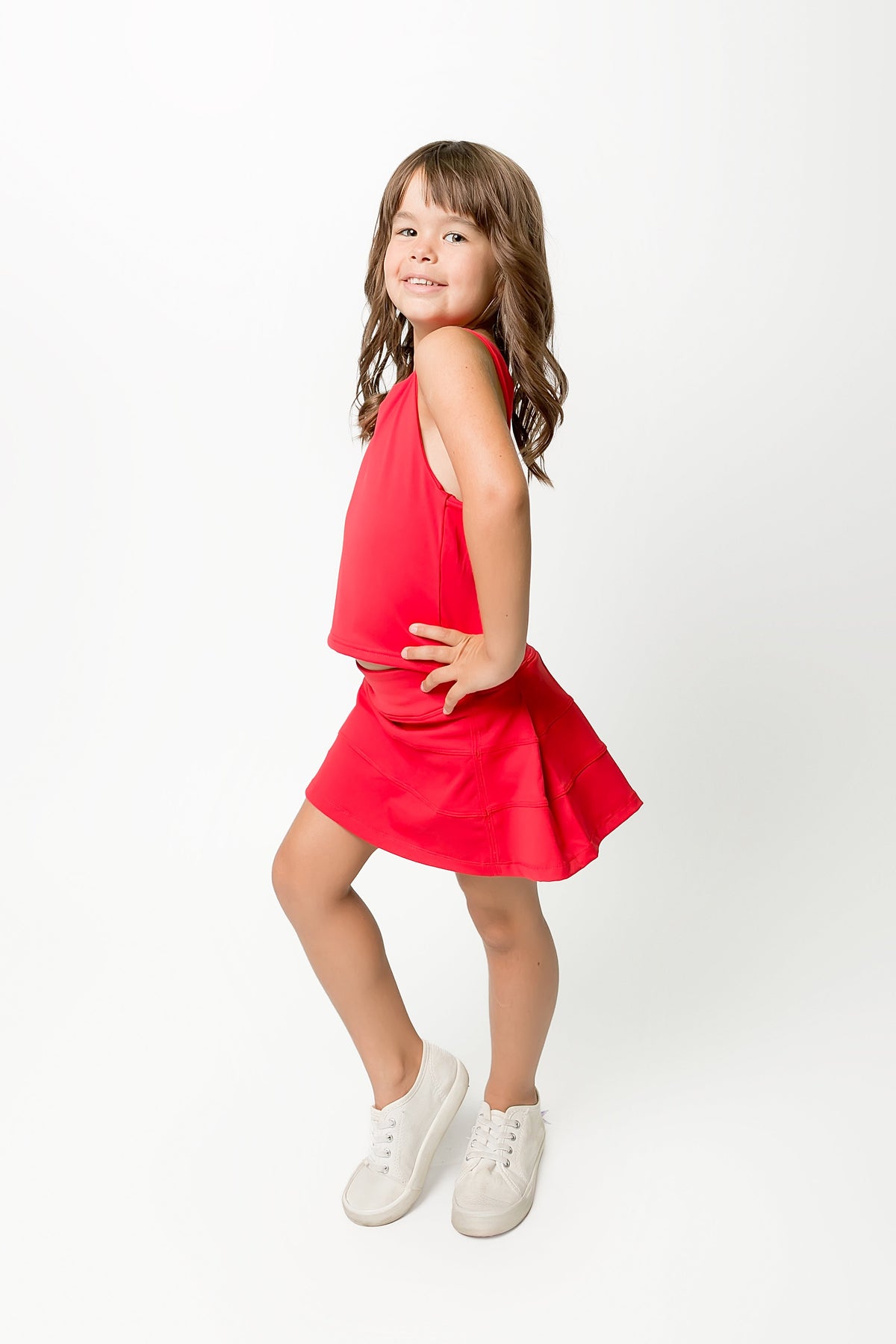 Kids' Razorback Top - Red