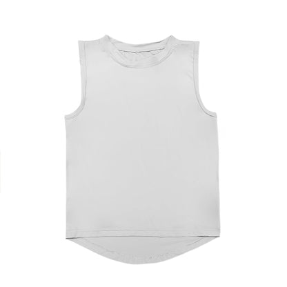 Gray High Low Top