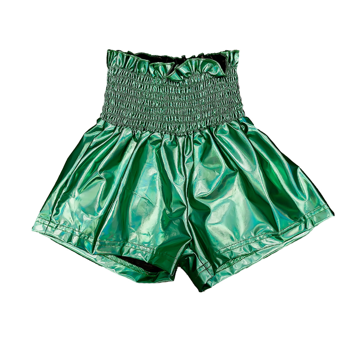 Kids' Metallic Swing Shorts - Teal