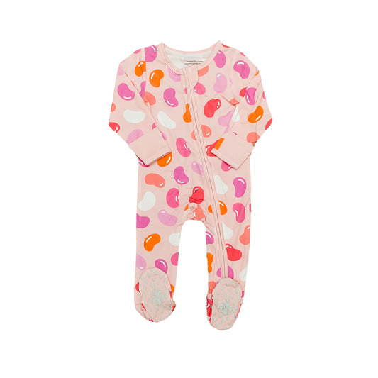 Baby Jellybean Girl Bamboo Romper