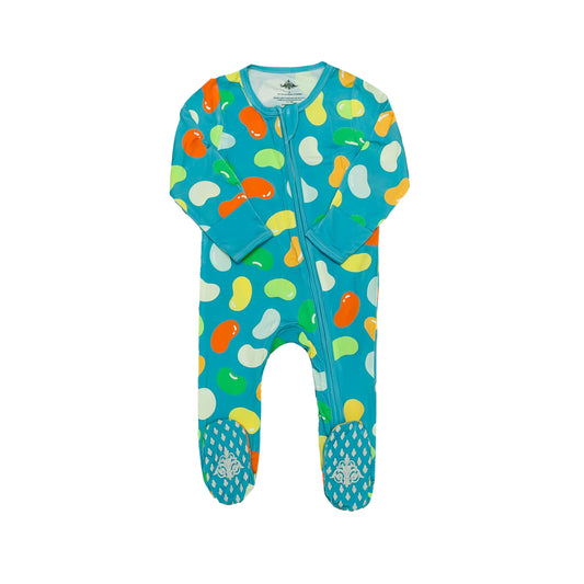 Baby Jellybean Boy Bamboo Romper