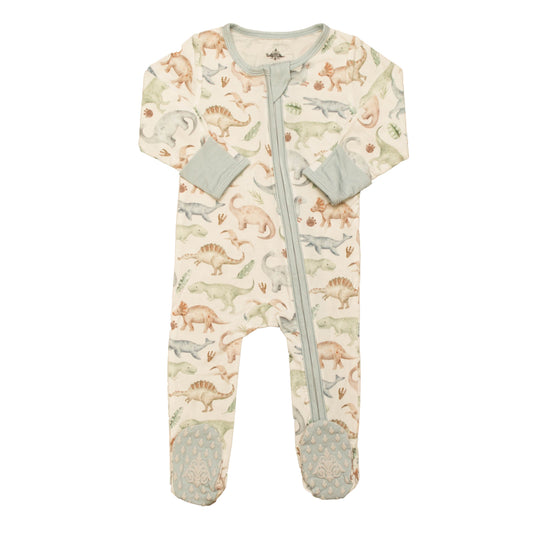 Baby Dino Bamboo Romper