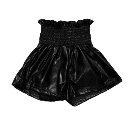 Kids' Metallic Swing Shorts - Black