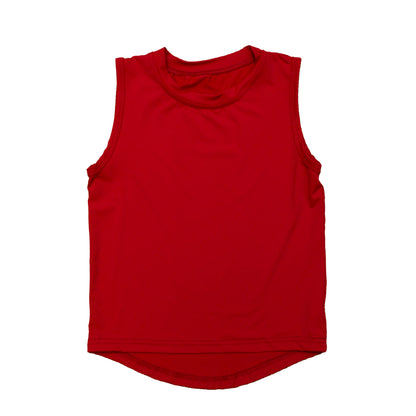 Women's Red High-Low Tank
