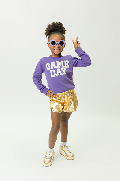 Purple Cheer Gameday Sweatshirt