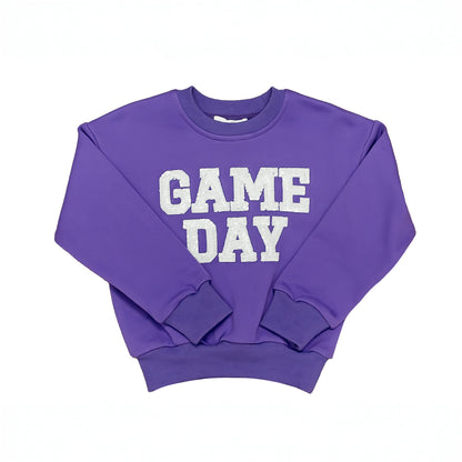 Purple Cheer Gameday Sweatshirt