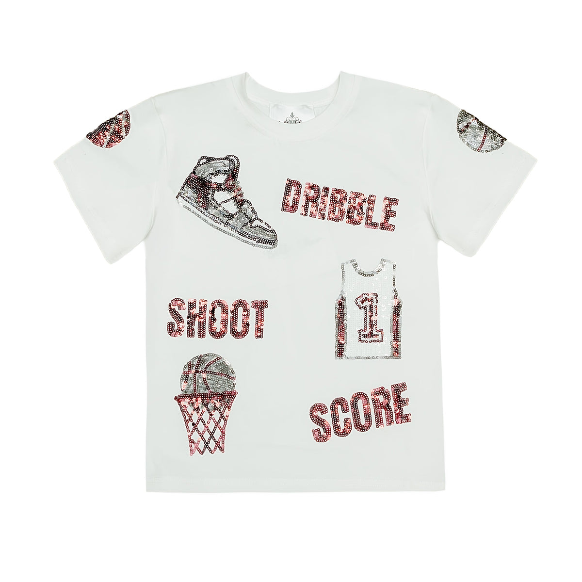 Maroon Basketball Shirt