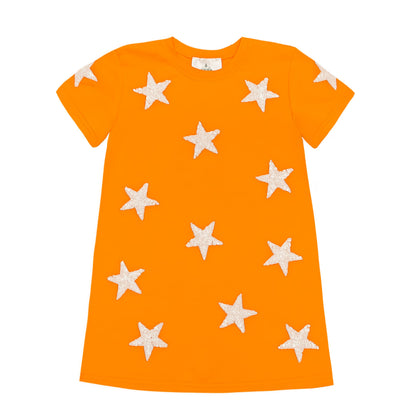 Orange Star Dress