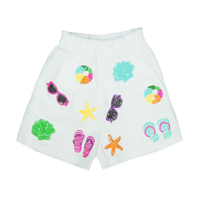 Beach Terry Cloth White Bottom