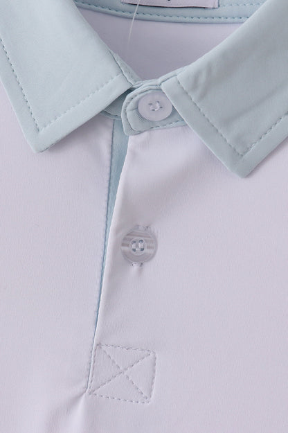 Blue active shorts set