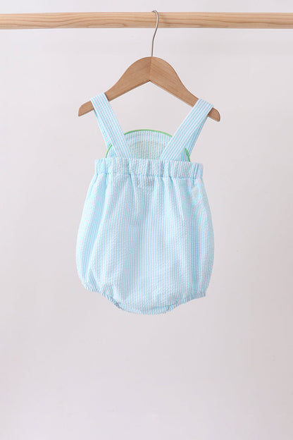 Mint lemon ruffle bubble