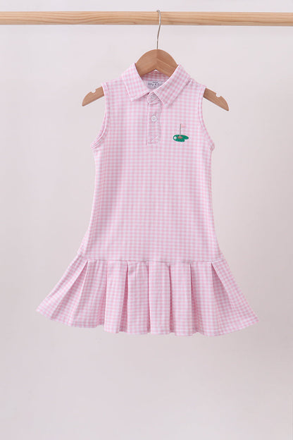 Pink Golf Dress