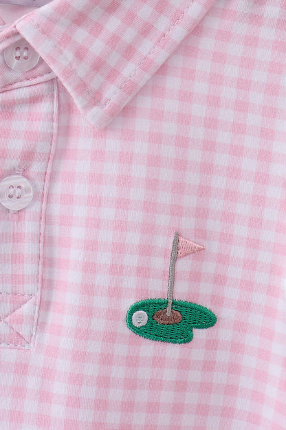 Pink Golf Dress