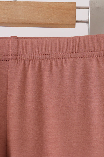 Dusty rose bamboo pajama set