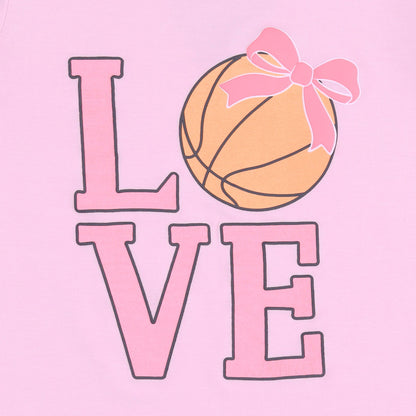 Basketball Pink - Long Sleeve Shirt