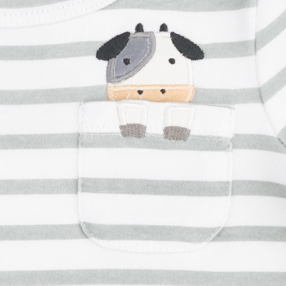 Cows Blue - Long Sleeve Uni Shirt