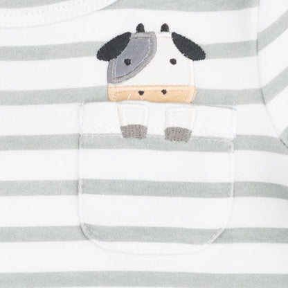 Cows Blue - Long Sleeve Uni Shirt