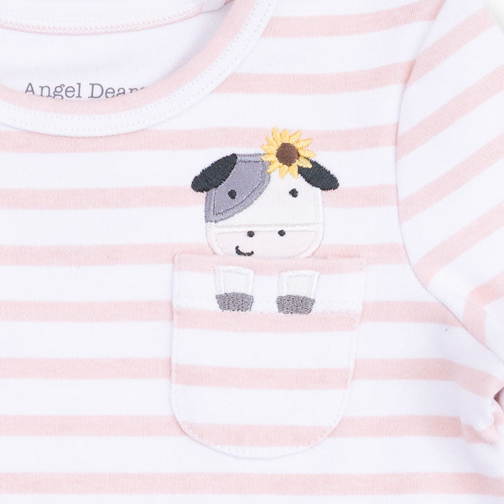 Cows Pink - Long Sleeve Uni Shirt