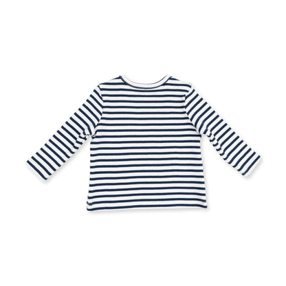 Football Navy - Long Sleeve Uni Shirt