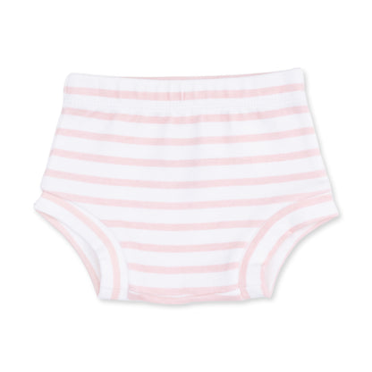 Stripe Puppy - Long Sleeve Dress with Ruffle and Bloomer (2T-4T Dress Only)
