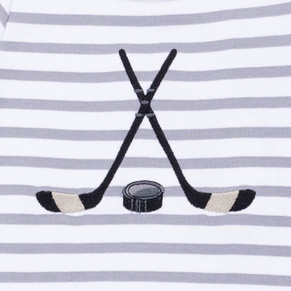 Hockey - Long Sleeve Snap Shoulder Romper