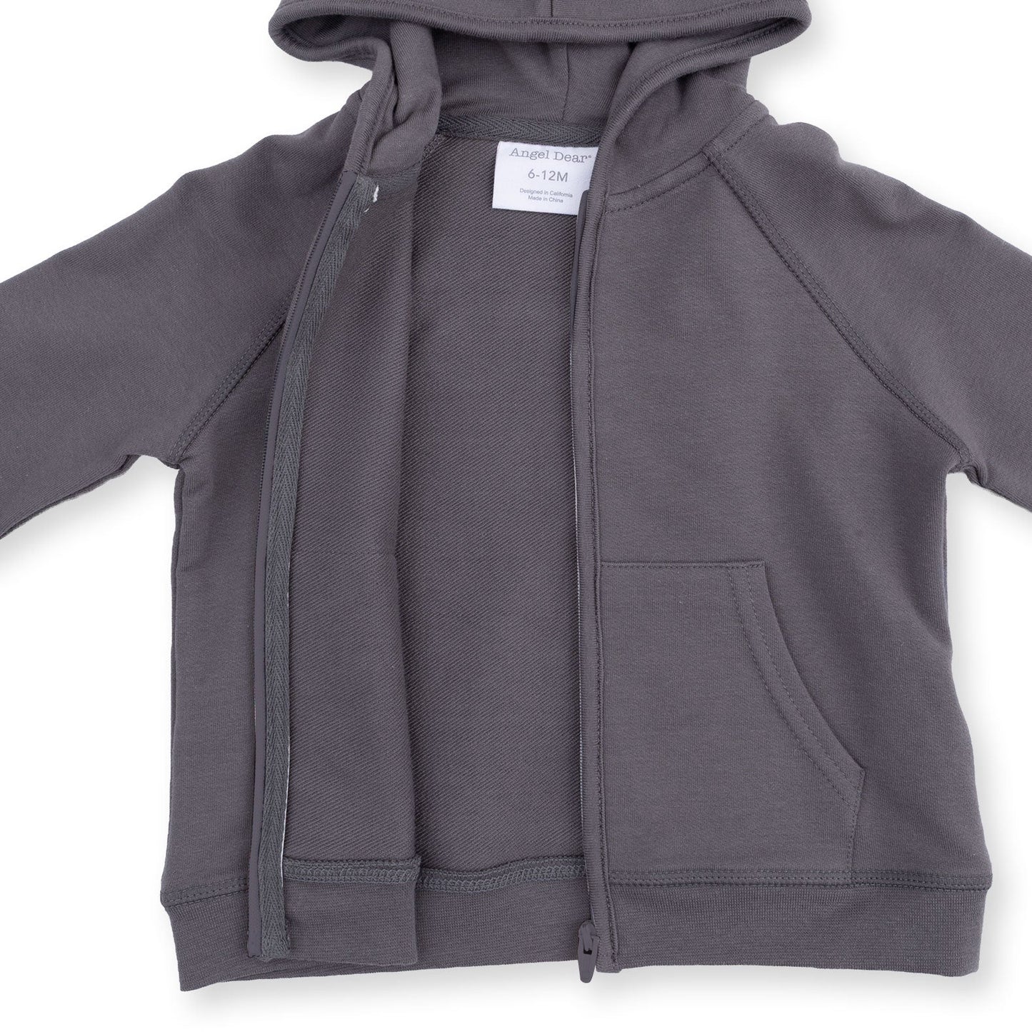 Solid Castlerock - Zip Hoodie