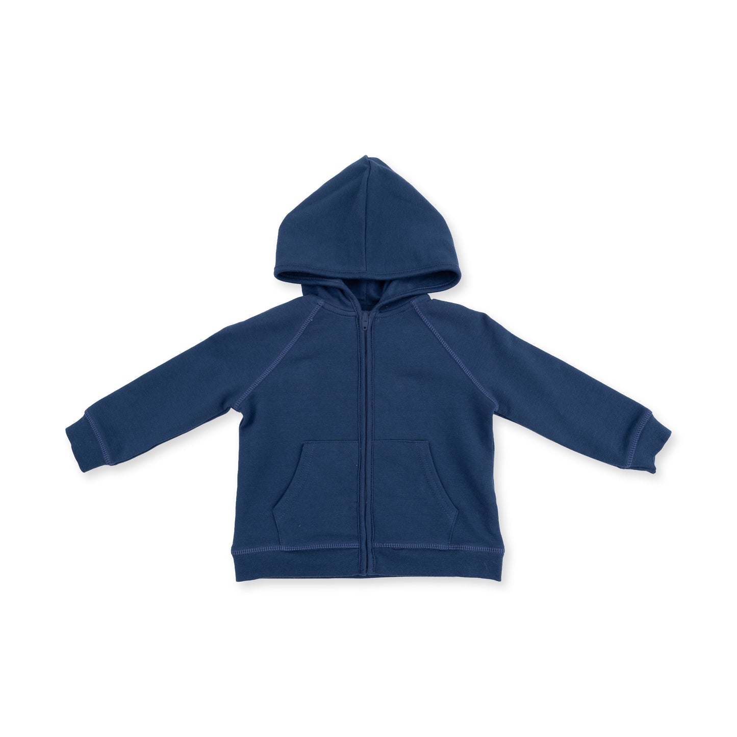 Solid Insignia Blue - Zip Hoodie