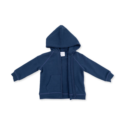 Solid Insignia Blue - Zip Hoodie