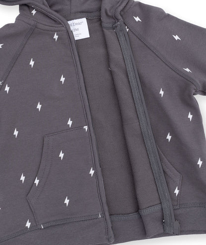 Lightning Bolt - Zip Hoodie
