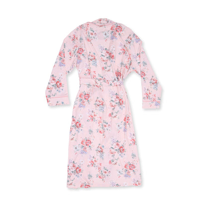 Painterly Rose Bouquets - Adult Long Robe