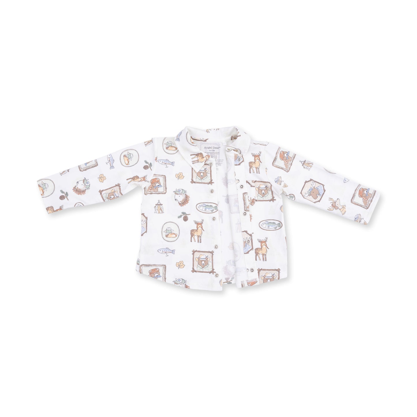 Woodson's Family Cabin - Long Sleeve Polo Button Up