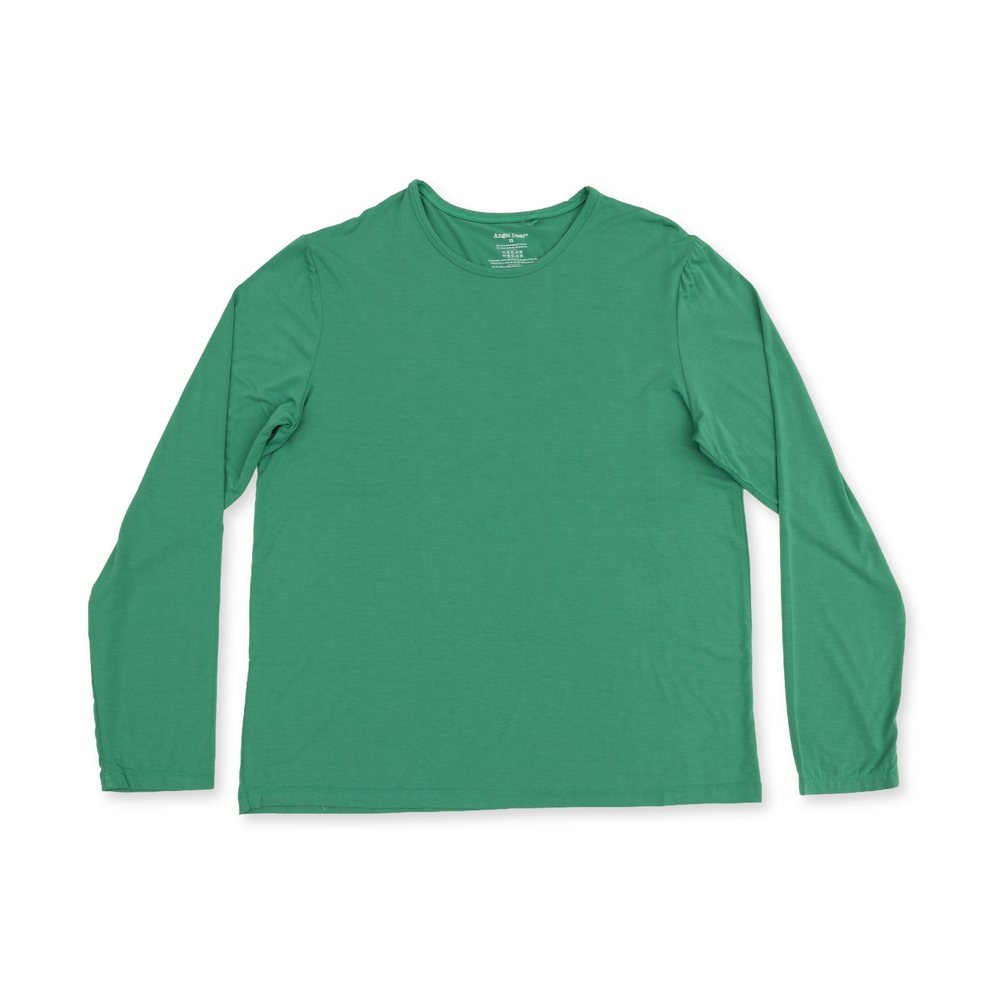 Solid Pine Green - Adult Long Sleeve Loungewear Top