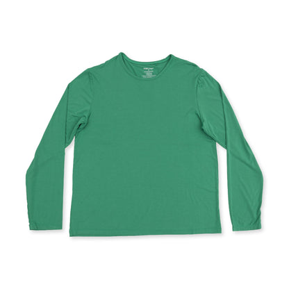 Solid Pine Green - Adult Long Sleeve Loungewear Top