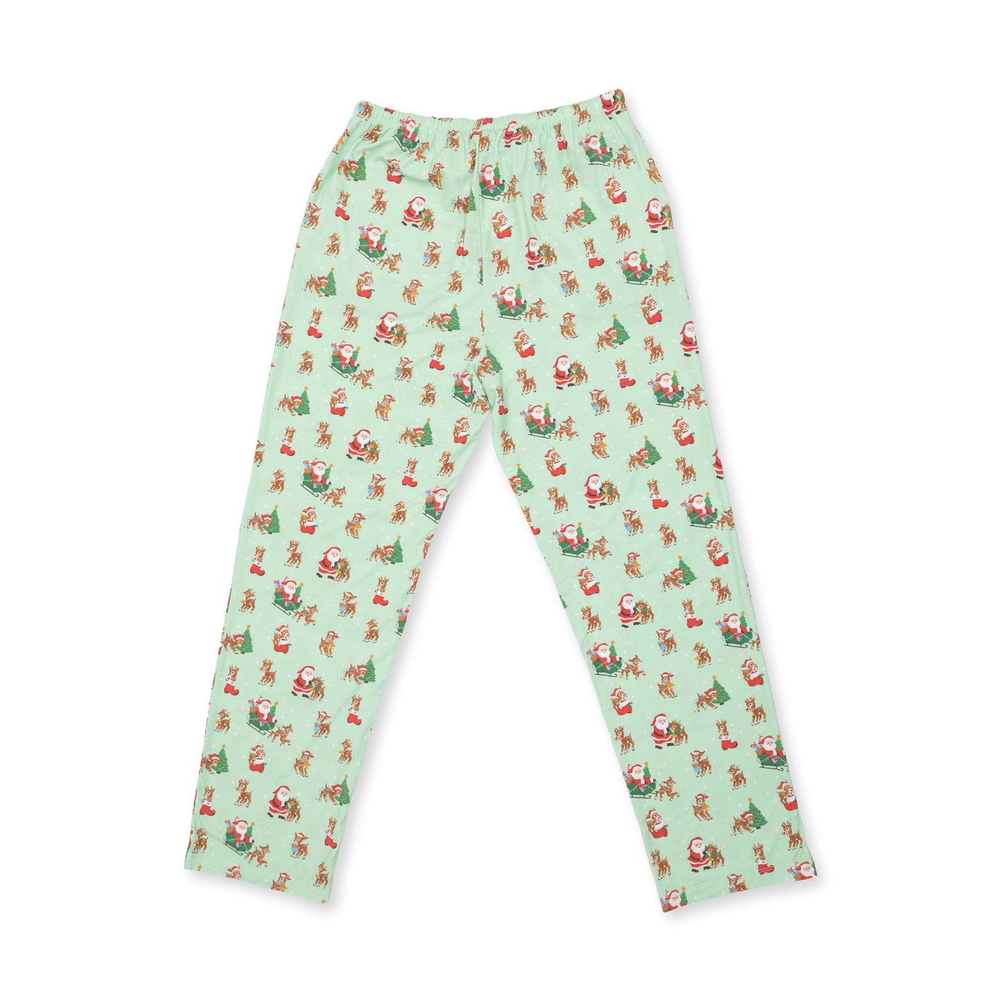 Vintage Reindeer & Santa Uni - Adult Loungewear Pant