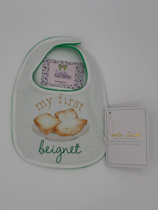 My First Beignet Bib
