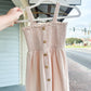 For The Love of Nudes Dress - Cajun Cuties & Co