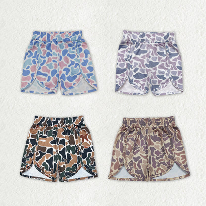 Sibling Baby Girls Southern Camouflage Summer Shorts Bottom