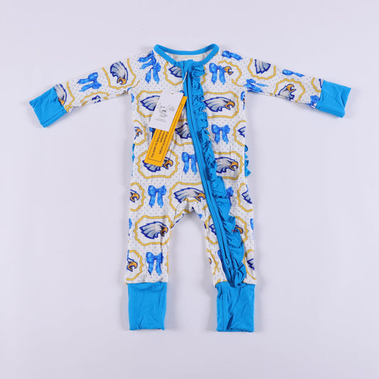 Bamboo Live Oak Eagles pajamas – soft sleepwear for boys & girls from Cajun Cuties
