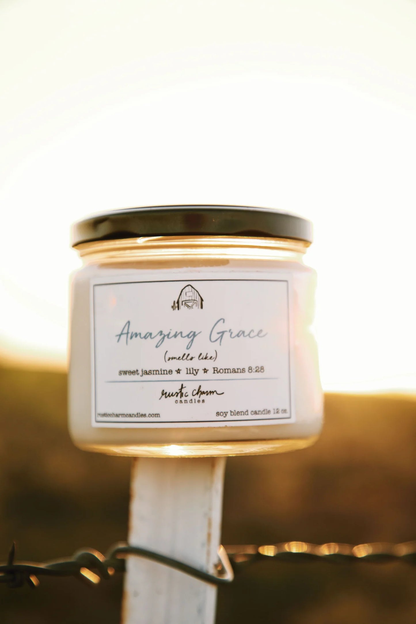 Amazing Grace Candle - Cajun Cuties & Co