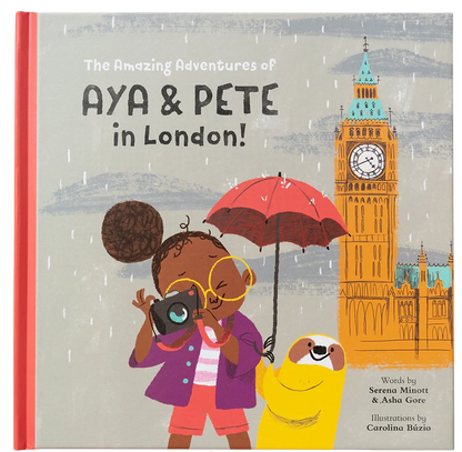 The Amazing Adventures of Aya & Pete in London! (Hardcover)