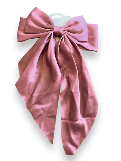 Satin Hair Bows for toddler and adults - Cajun Cuties & Co
