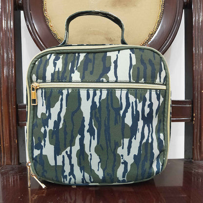 BA0228 Baby Kids Camo Lunch Dinnder Picnic Thermal Bags Lunch Boxes