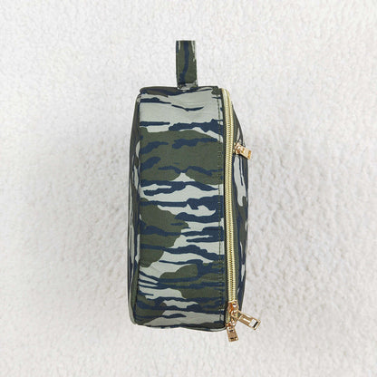 BA0228 Baby Kids Camo Lunch Dinnder Picnic Thermal Bags Lunch Boxes