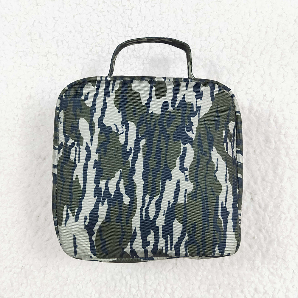 BA0228 Baby Kids Camo Lunch Dinnder Picnic Thermal Bags Lunch Boxes